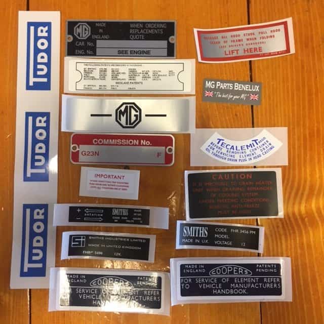 A260 Decal stickers tourer 62-65