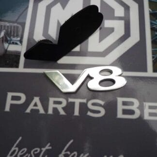 V8 badge logo