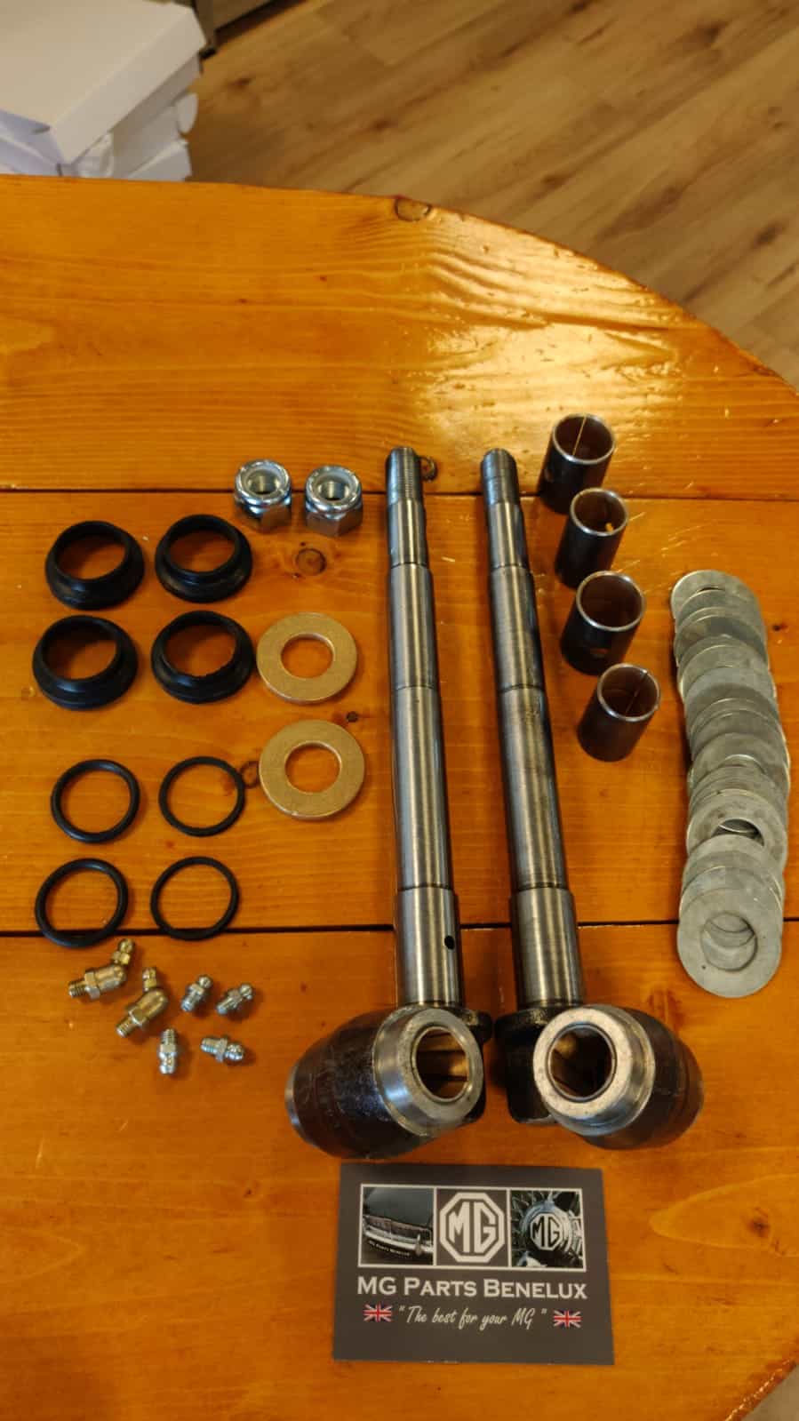 MGB King pin set MG Parts Benelux